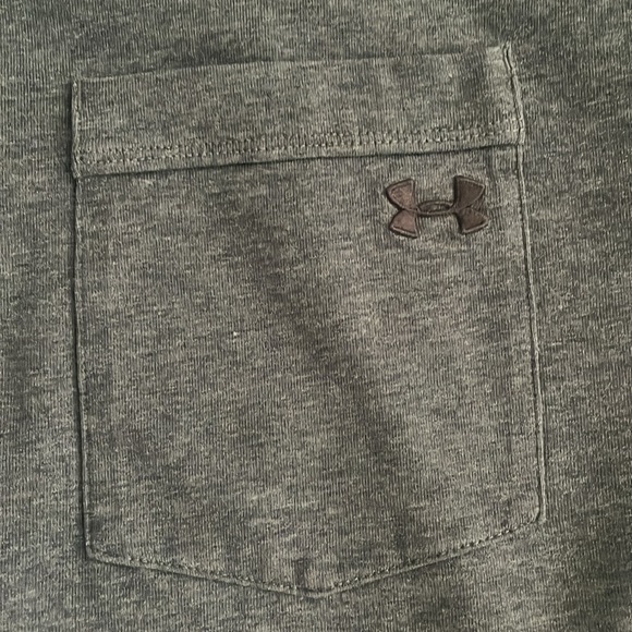 Under Armour Grey Cotton Polo - Picture 5 of 7
